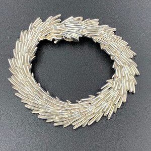 Christofle Sterling Silver Palmaceae Bracelet